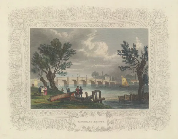 William Tombleson, London - Vauxhall Bridge, 1845 c.