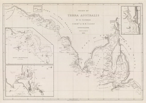 Matthew Flinders, South Australian coast from Head of Bight to Cape Jervis, 1814