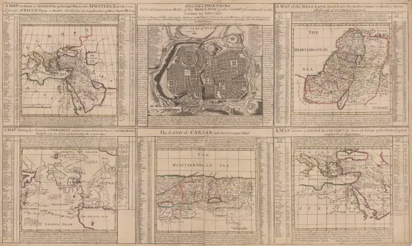 Henry Overton, Holy Land, 1733 c
