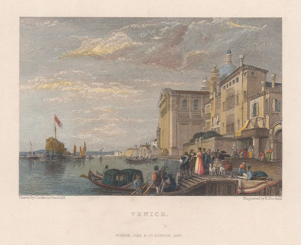 Clarkson Stanfield, Italy - Venice, Grand Canal, 1850 c.