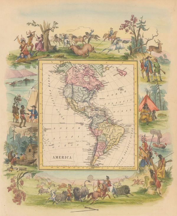 Daniel & William Lizars, America, 1860 c.