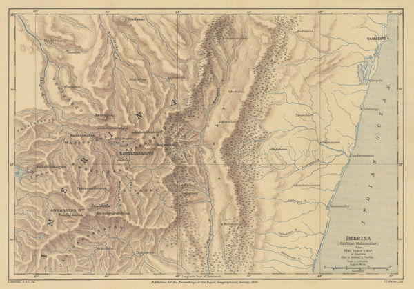 Royal Geographical Society (RGS), Imerina (Central Madagascar), 1892