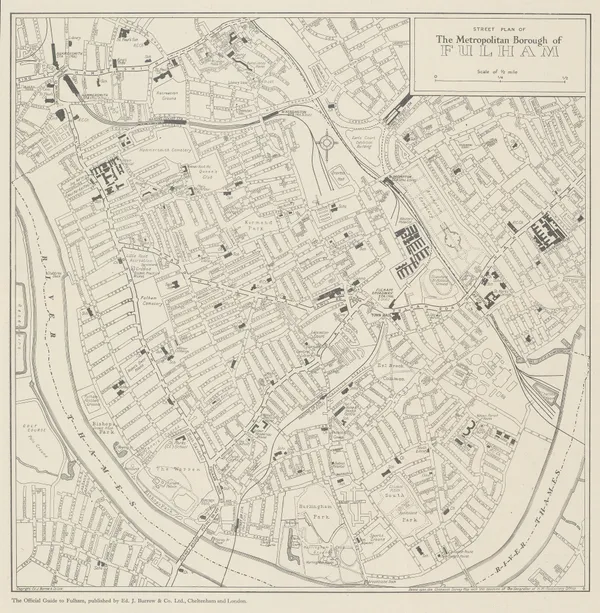 Ed. J. Burrow & Co., Ltd., Fulham, 1953
