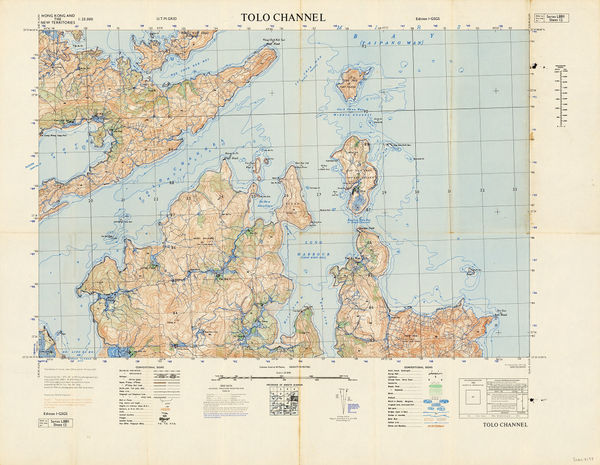 Geographical Section, General Staff (GSGS), Tolo Channel, 1957