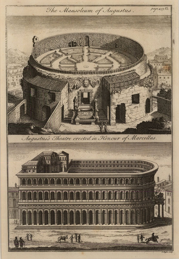 I. Bafire, Italy - Rome, Campus Martius, 1790 c.