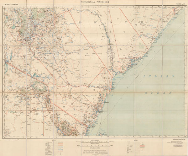 War Office, Kenya from Mombasa to Nairobi, 1915