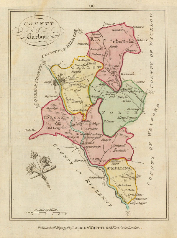 Laurie & Whittle, County of Carlow, 1798