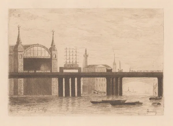 J.H. Herring, London - Cannon Street, 1884