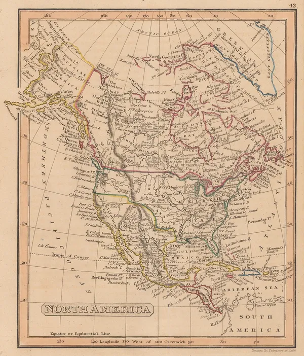 Rest Fenner, North America, 1836