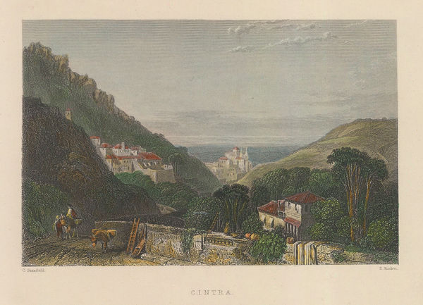 Edward Finden, Portugal - Cintra, 1840 c.