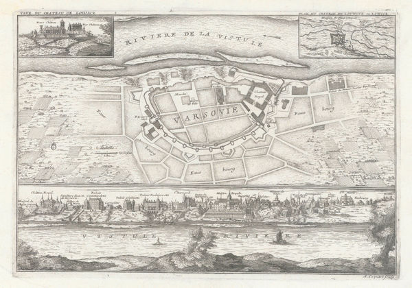 Nicolas de Fer, Warsaw, 1705