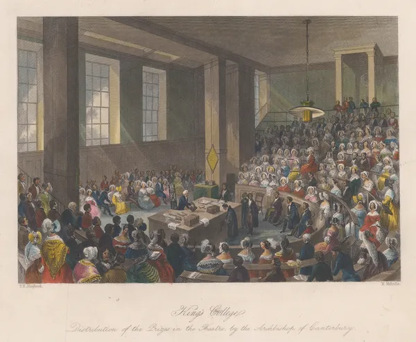 Thomas Shepherd, London - Kings College, 1830 c.