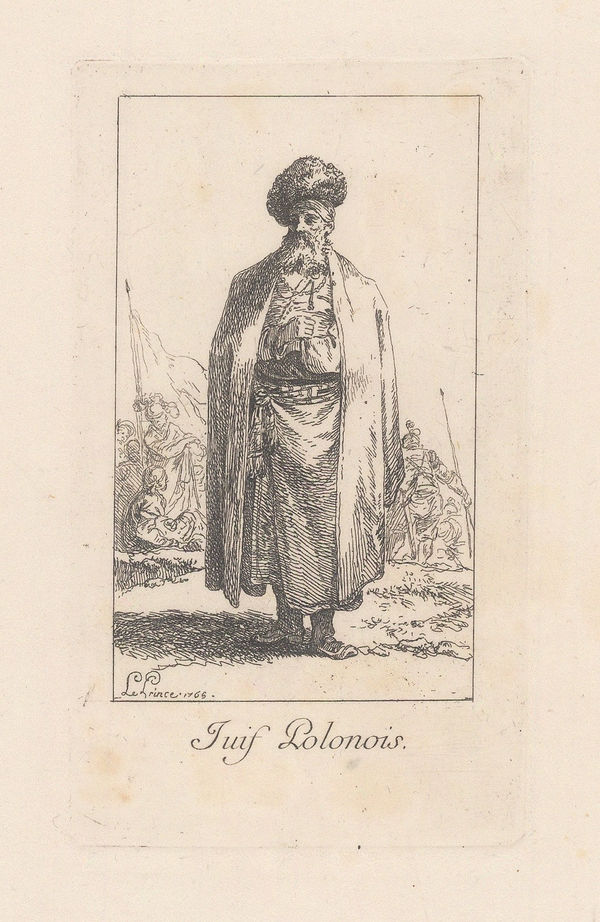 Jean-Babtiste Le Prince, Poland - Portrait, 1768