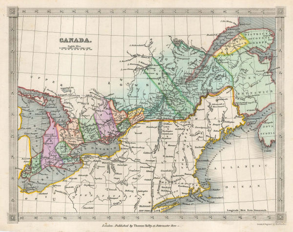 Thomas Kelly, Canada, 1840 c.