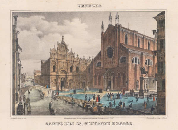 Giovanni Pividor, Italy - Venice, San Giovanni and San Paolo, 1869