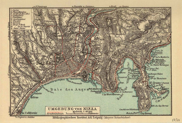 Joseph Meyer, Nice and environs, 1930