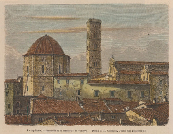 Geoffry Garnier, Italy - Volterra, 1876