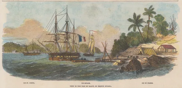 Illustrated London News (ILN), French Guiana - Salvation Islands (Iles du Salut), 1852