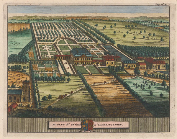 Pieter Van der Aa, Hatley St George, Cambridgeshire, 1727