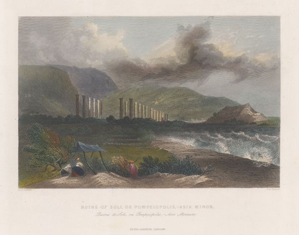 William Bartlett, Turkey - Pompeiopolis (Soli), 1834