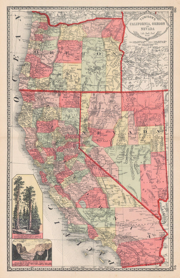 Henry Cuthbert Tunison, Tunison's California, Oregon, and Nevada, 1884