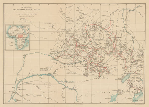 Royal Geographical Society (RGS), Junker's Travels in Congo & South Sudan, 1887