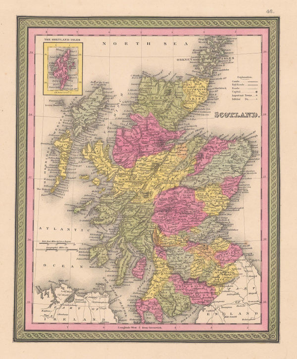 Samuel Augustus Mitchell, Scotland, 1849