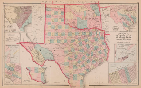 O.W. Gray & Son, Texas and Indian Territory (Oklahoma), 1881