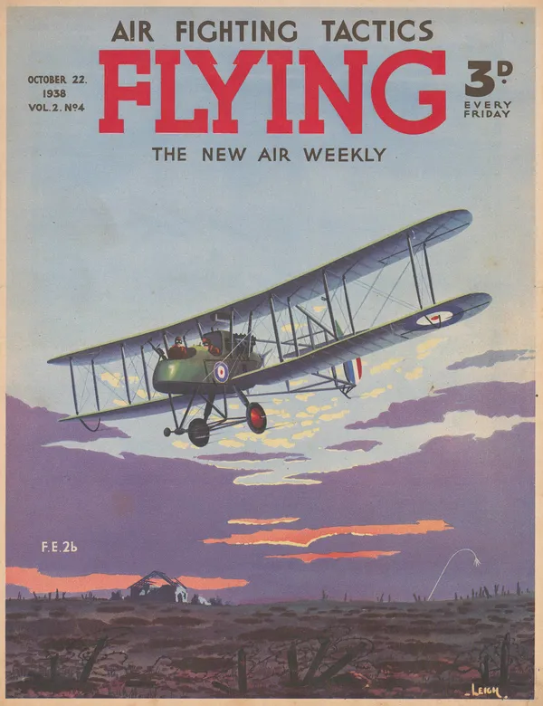 Flying Magazine, RAF - F.E. 2b, 1938
