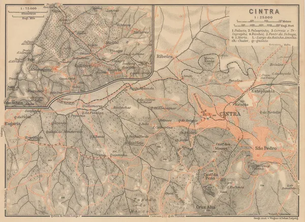 Karl Baedeker, Sintra, 1908