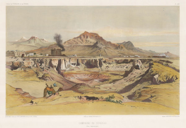 Xavier de Hell, Iran - Tehran, 1850 c.