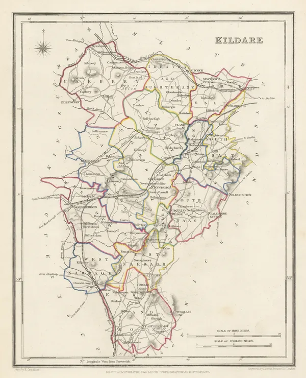 Samuel Lewis, Kildare, 1840 c
