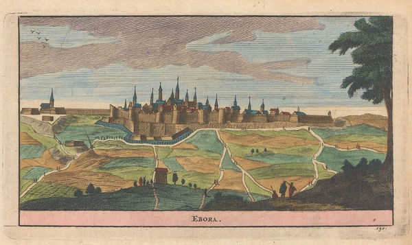 Pieter Van der Aa, Portugal - Ebora, 1715