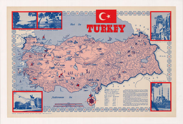 Turkish Info Office, Turkey, 1950 c.