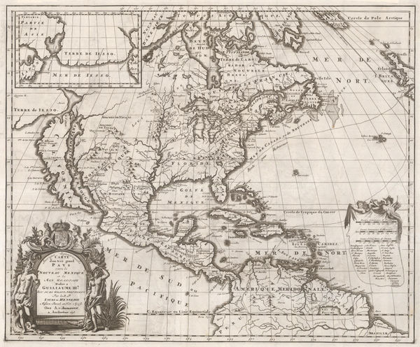 Louis Hennepin, North America to accompany Father Hennepin's account, 1698