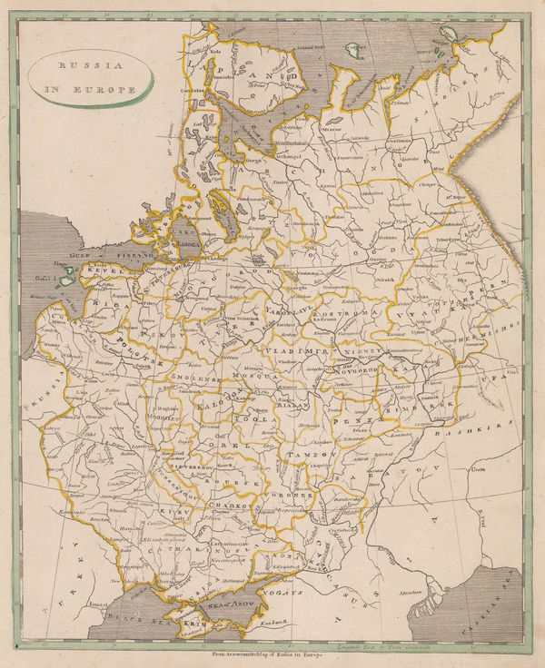 Thomas and Andrews, Russia in Europe, 1805