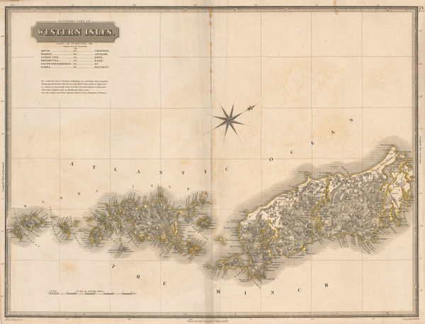 John Thomson, Western Isles [Southern Section], 1823