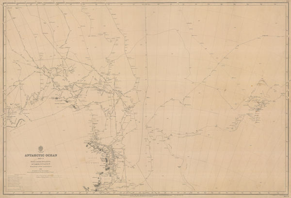 British Admiralty, Antarctic Ocean Sheet IV, 1910