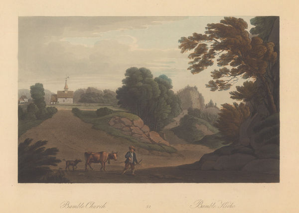John Boydell, Norway - Bamble, St. Olav's Church, 1820
