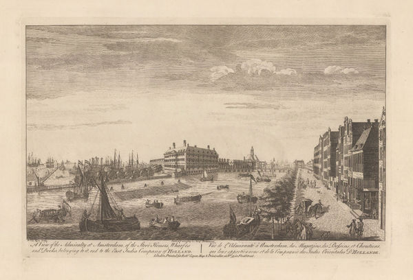 Robert Sayer, Netherlands - Amsterdam, Admiralty at Amsterdam, 1774