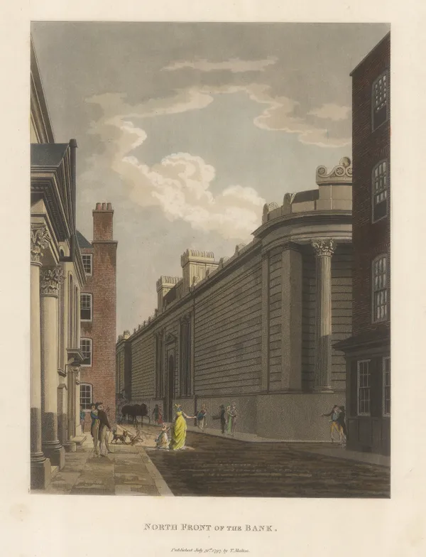 Thomas Malton, London - Bank of England, 1797