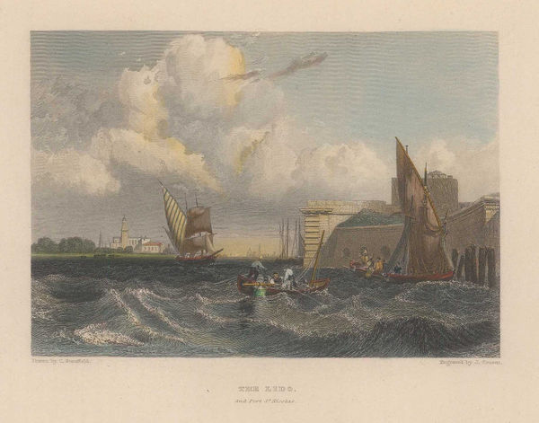 Archibald Fullarton, Italy - Venice, Lido, 1856