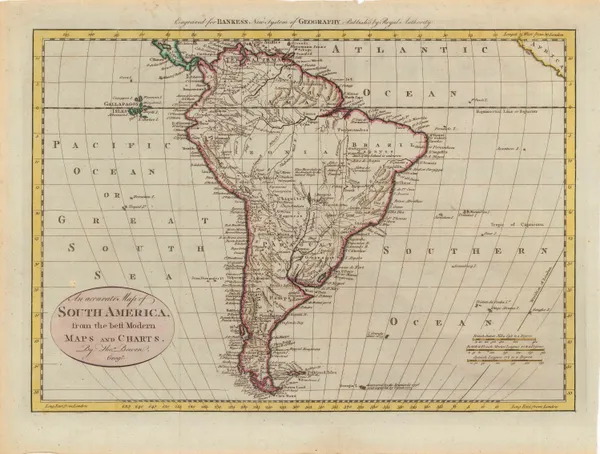 Thomas Bowen, South America, 1790 c.