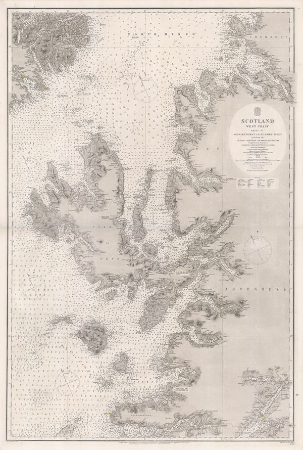 British Admiralty, Western Scotland, 1882