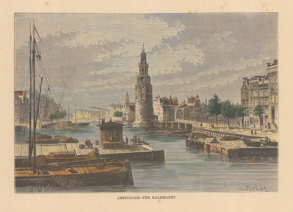 Jean Jacques Élisée Reclus, Netherlands - Amsterdam, Kalkmarkt, 1894