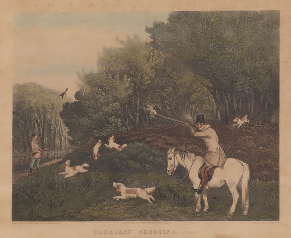 Thomas McLean, Shooting - Pheasant Shooting in October, 1836