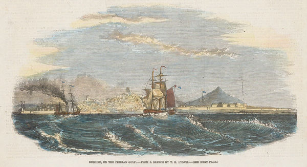 Illustrated London News (ILN), Iran - Bushehr, 1857