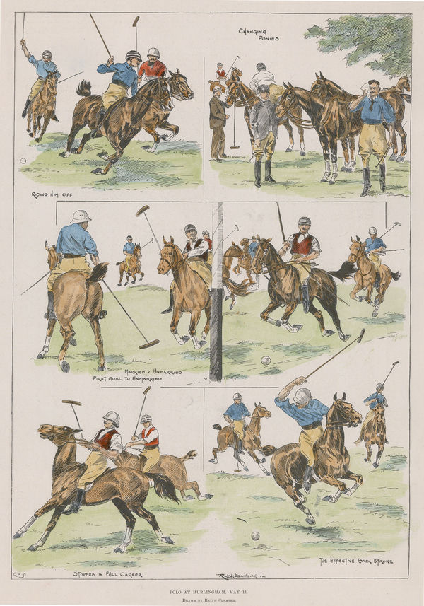 Illustrated London News (ILN), Polo - Hurlingham Club, 1901