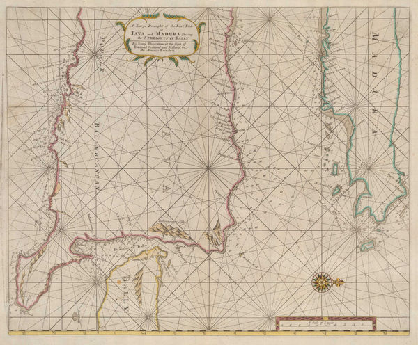Samuel Thornton, Java, Madura and the Straights of Bali, 1711