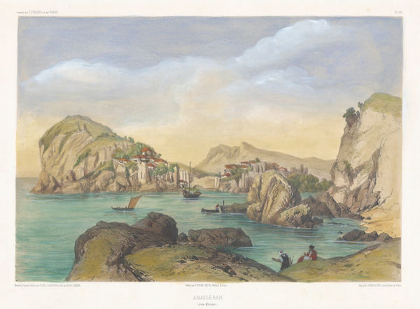 Xavier de Hell, Turkey - Amasra, 1853